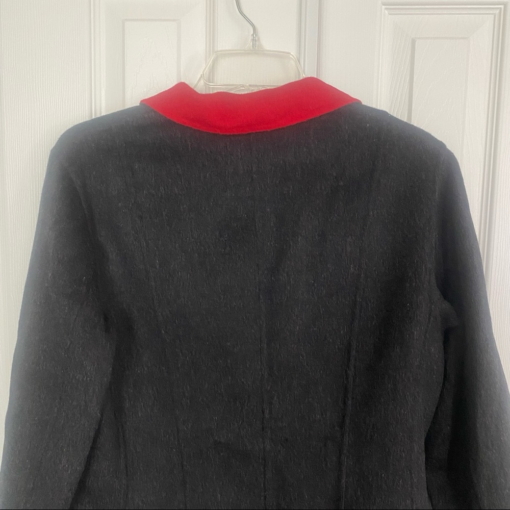 Pendleton Expression Reversible Gray & Red Merino… - image 8